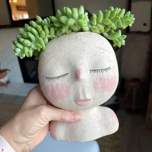 Face Pot for Plants - Planter